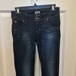 Hudson stretchy low rise dark Jean size 25 bought brand new